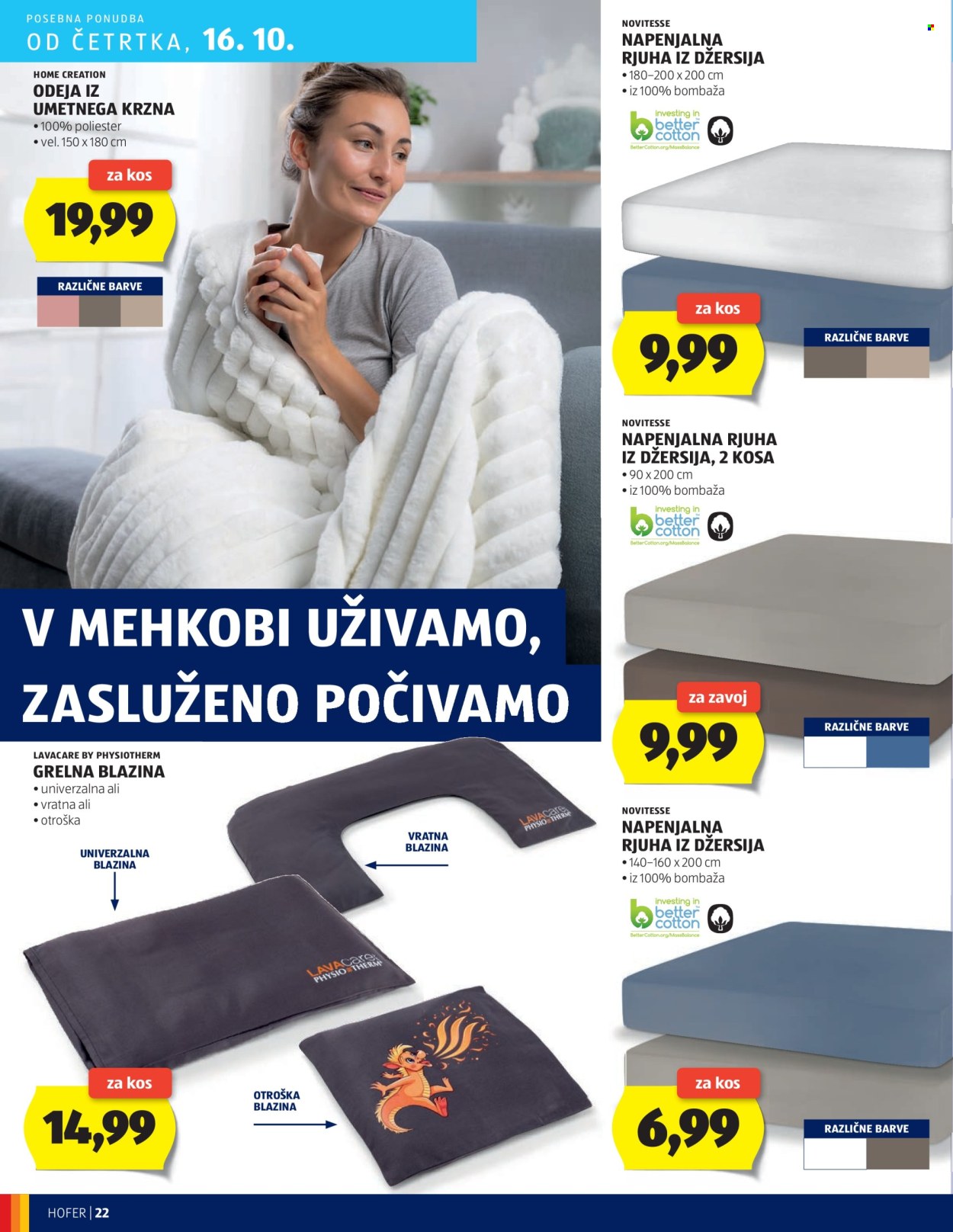 Hofer katalog - 9.10.2025 - 16.10.2025. Stran 22