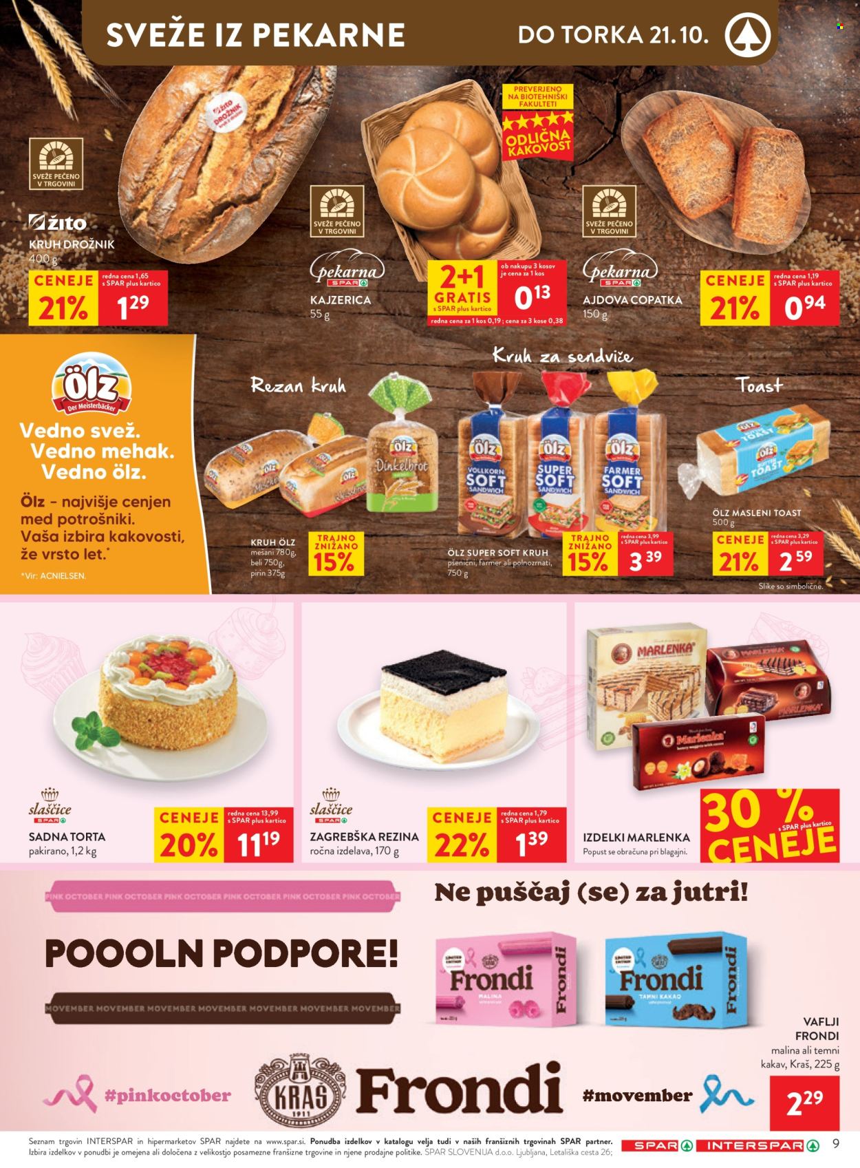SPAR katalog - 15.10.2025 - 28.10.2025. Stran 9