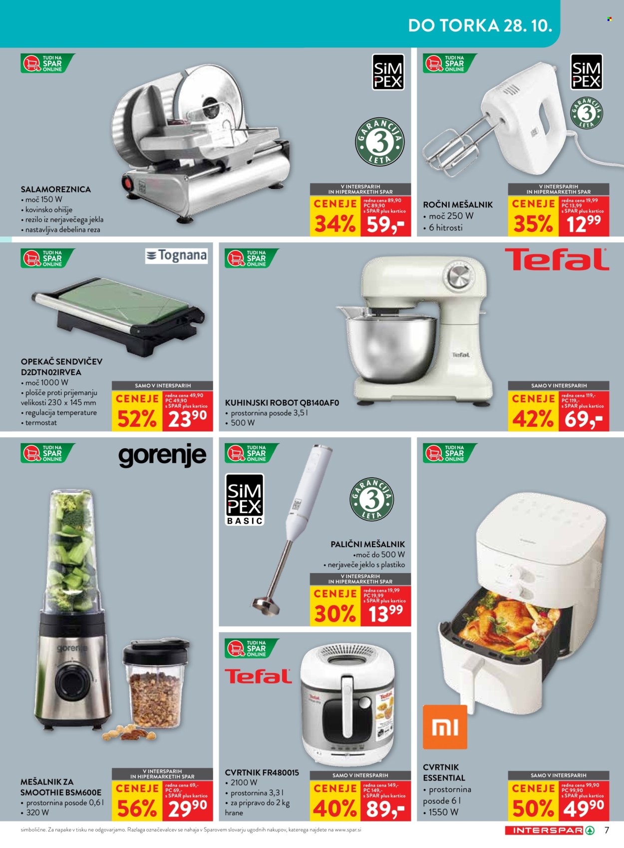 INTERSPAR katalog - 15.10.2025 - 28.10.2025. Stran 7