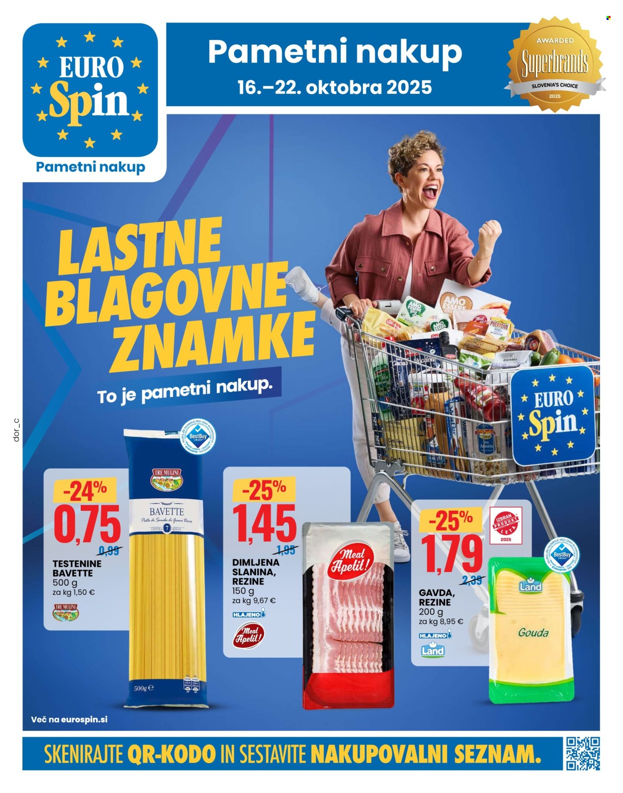 EuroSpin katalog - 16.10.2025 - 22.10.2025. Stran 1