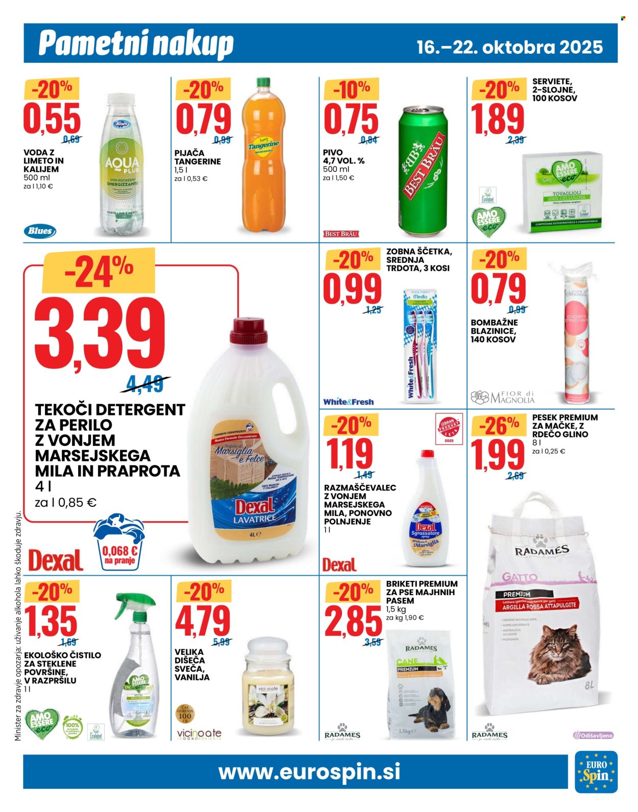 EuroSpin katalog - 16.10.2025 - 22.10.2025. Stran 9