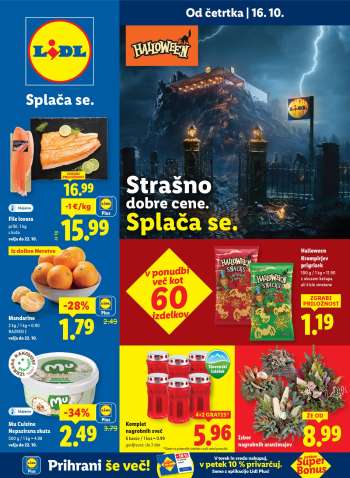 Lidl katalog - 16.10.2025 - 22.10.2025.