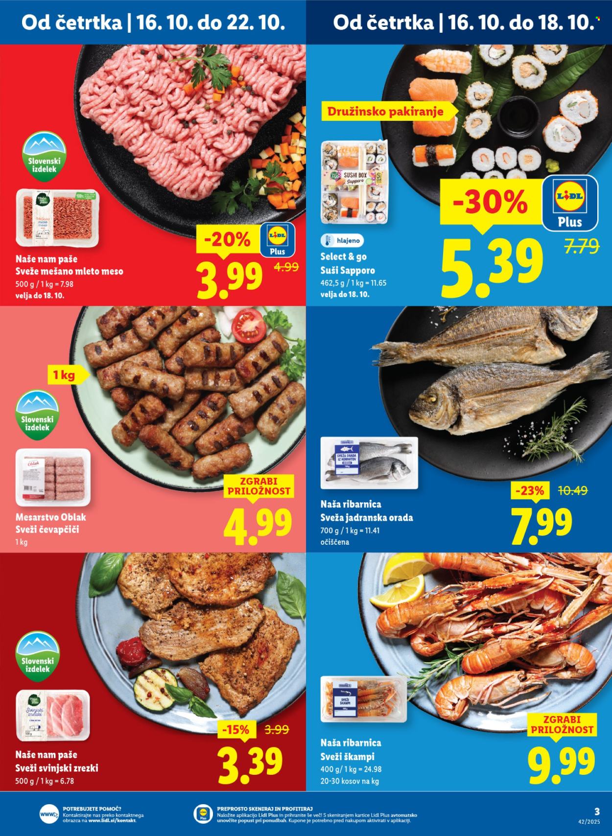 Lidl katalog - 16.10.2025 - 22.10.2025. Stran 3