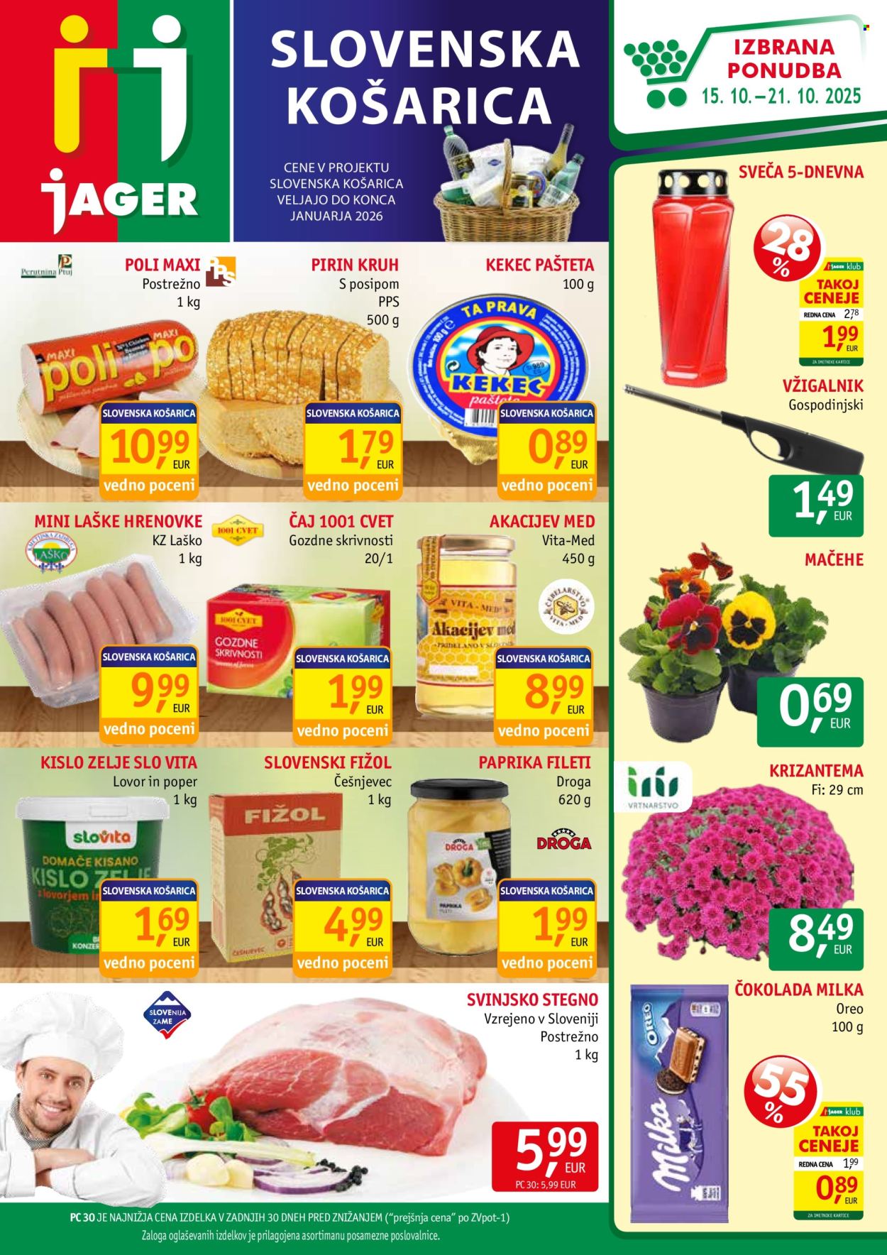 JAGER katalog - 15.10.2025 - 21.10.2025. Stran 1