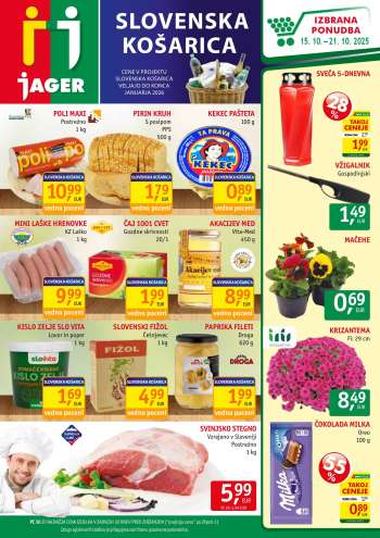 JAGER katalog - 15.10.2025 - 21.10.2025.