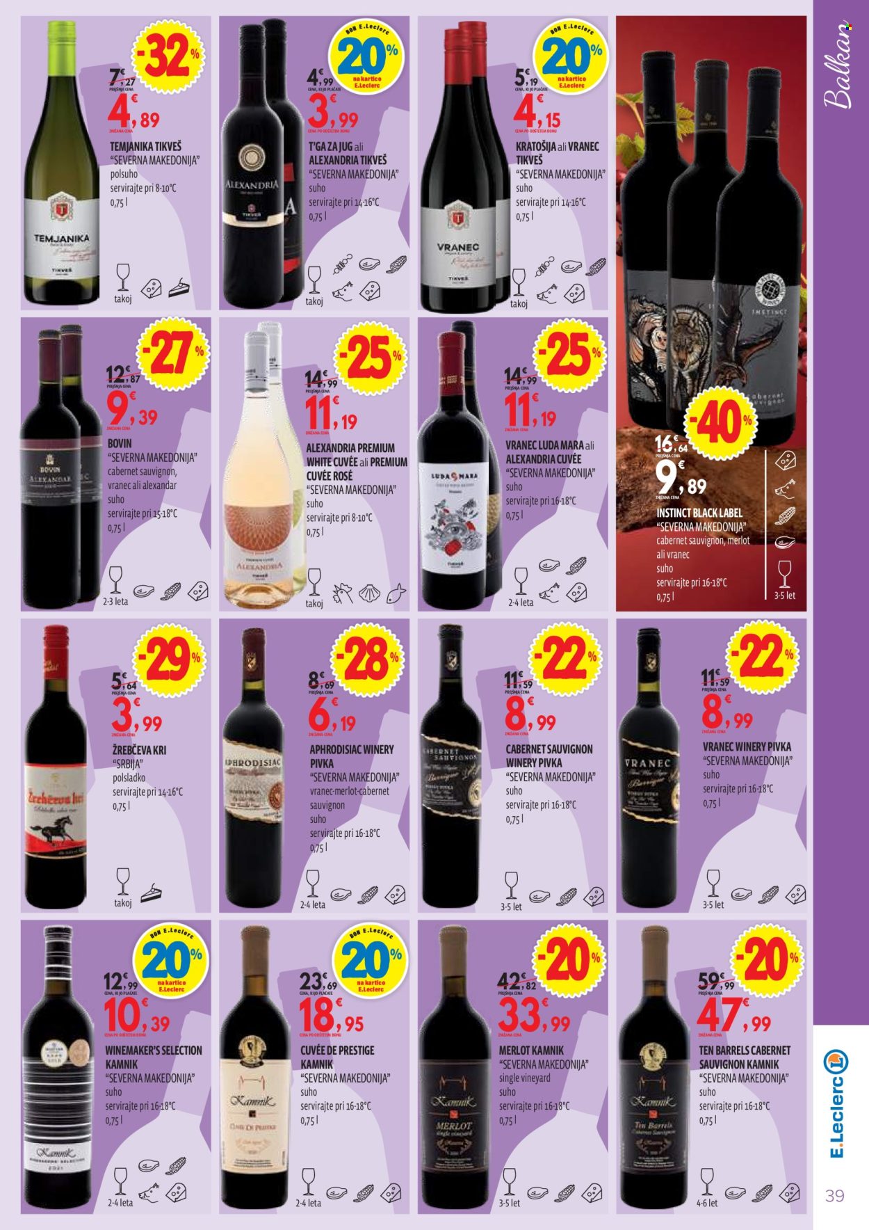 E.Leclerc katalog - 14.10.2025 - 30.10.2025. Stran 39