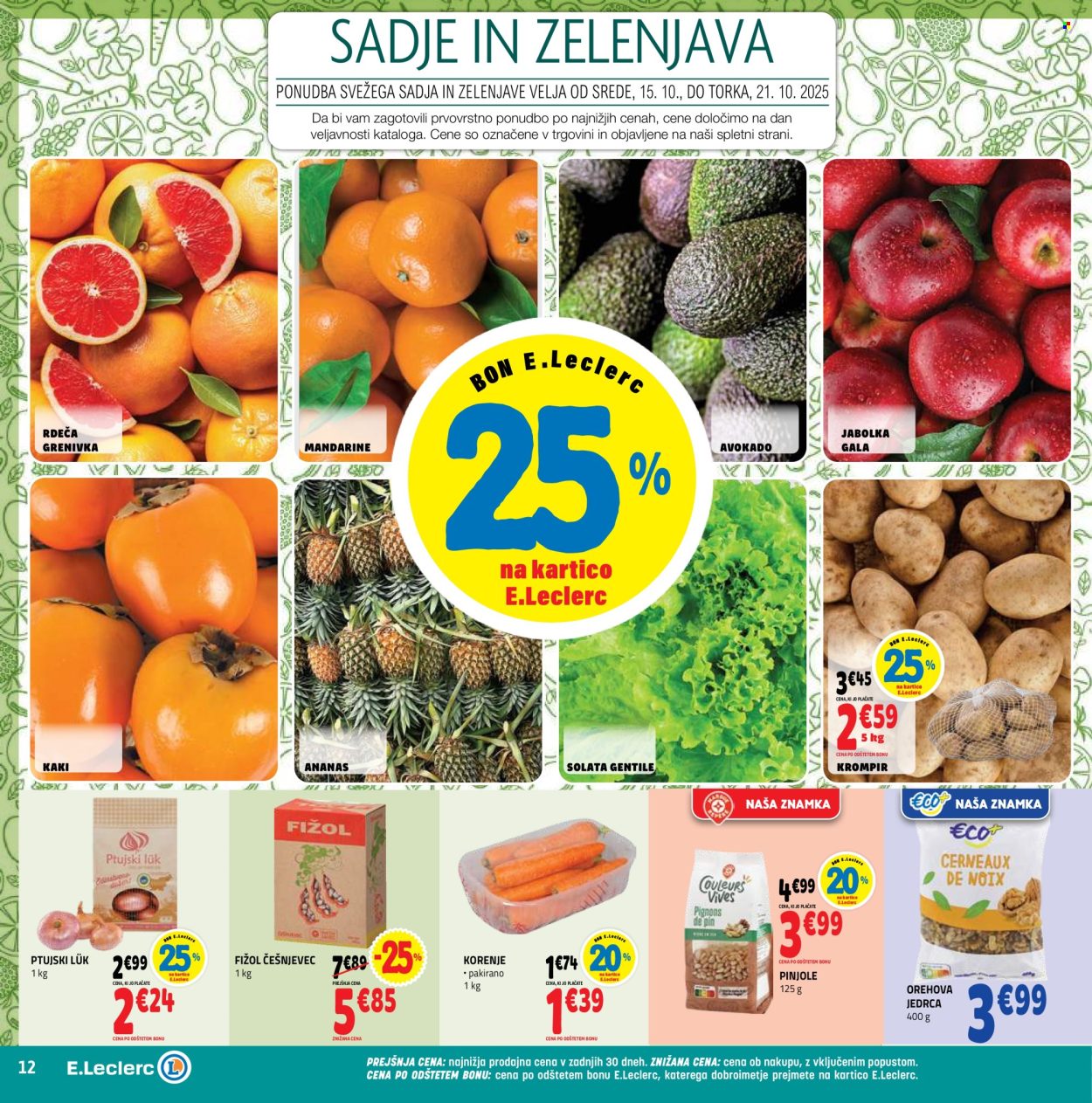E.Leclerc katalog - 15.10.2025 - 25.10.2025. Stran 12