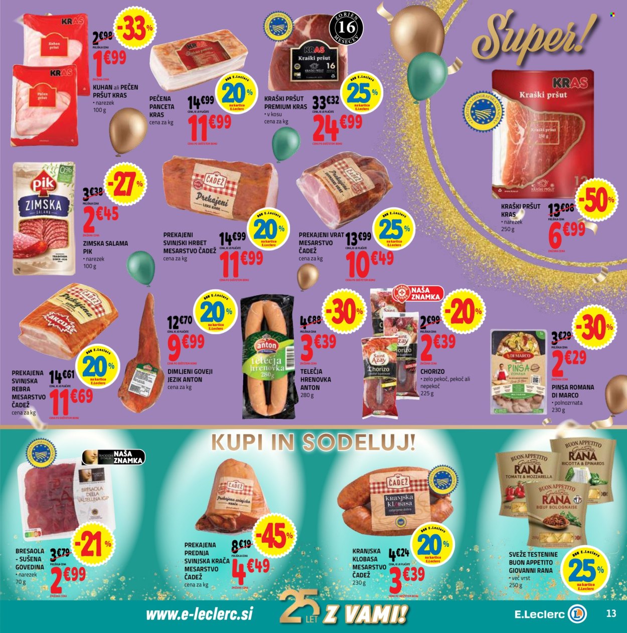 E.Leclerc katalog - 15.10.2025 - 25.10.2025. Stran 13