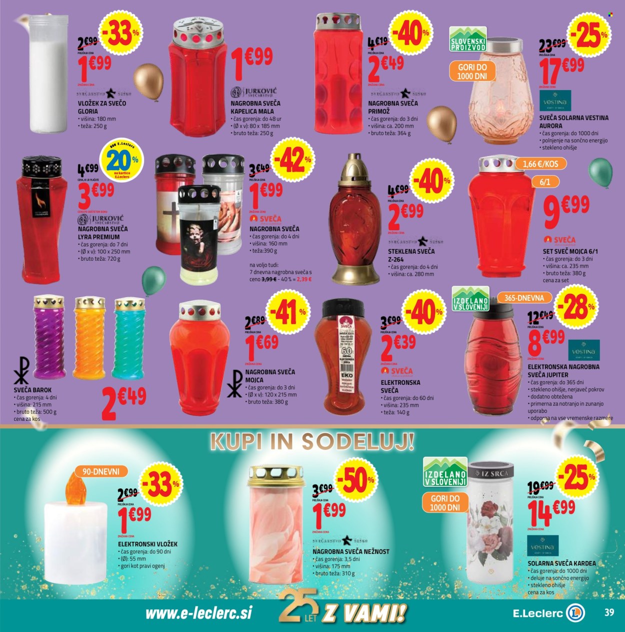 E.Leclerc katalog - 15.10.2025 - 25.10.2025. Stran 39