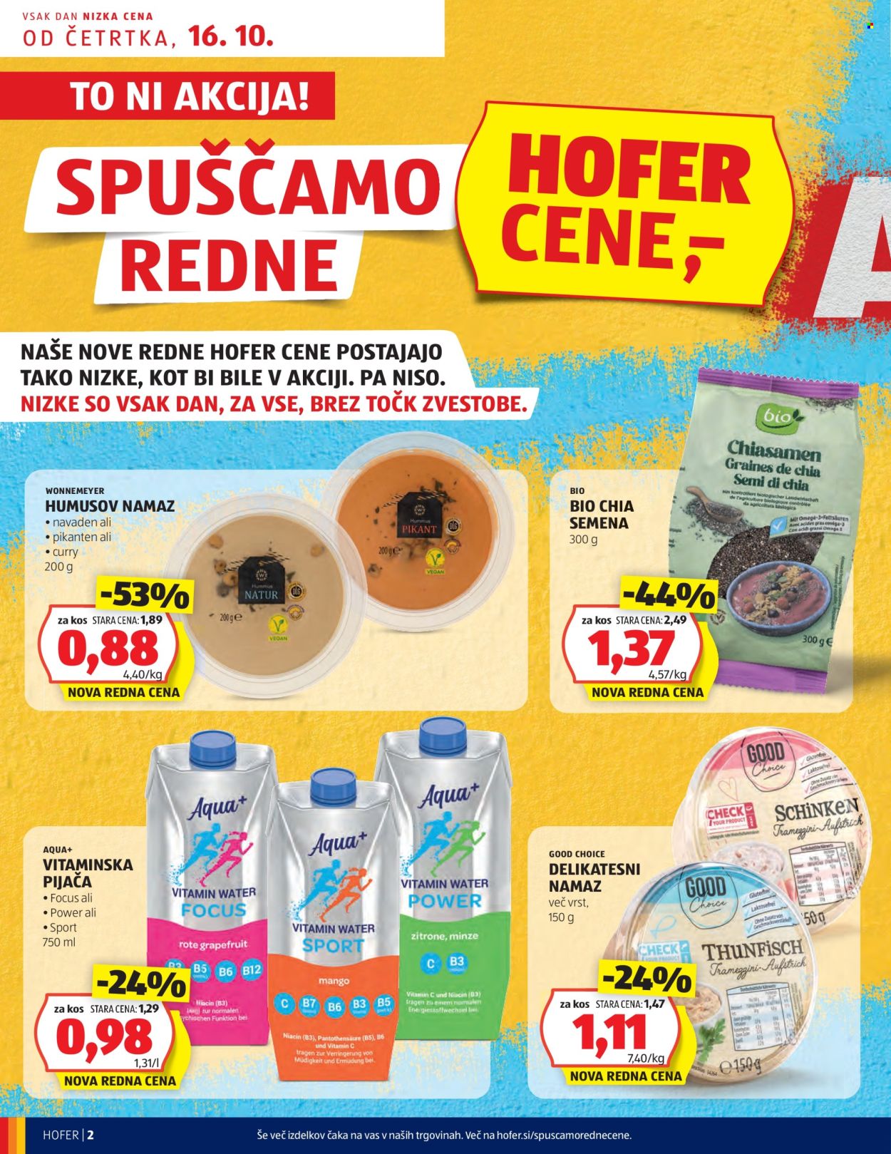 Hofer katalog - 16.10.2025 - 23.10.2025. Stran 2