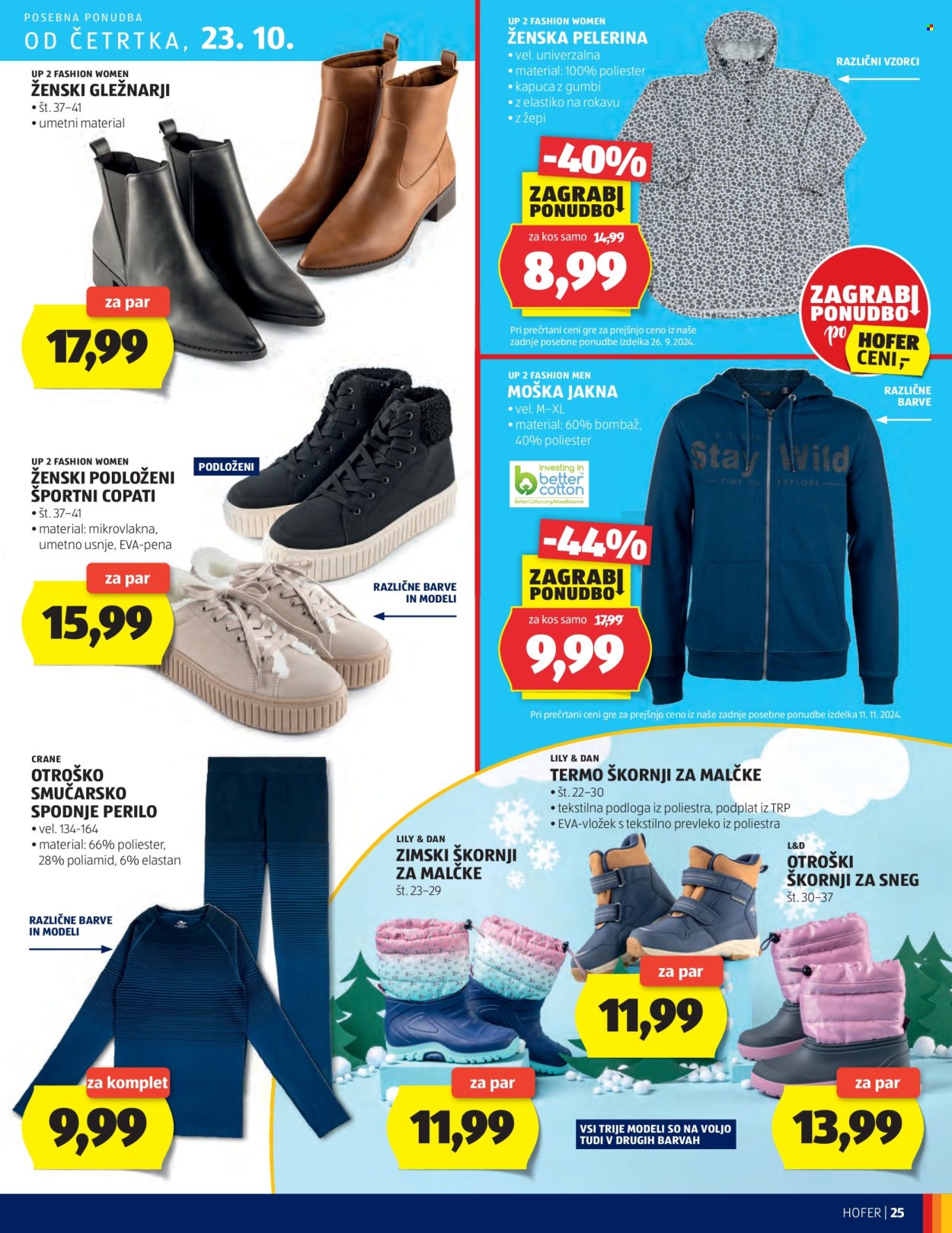 Hofer katalog - 16.10.2025 - 23.10.2025. Stran 25