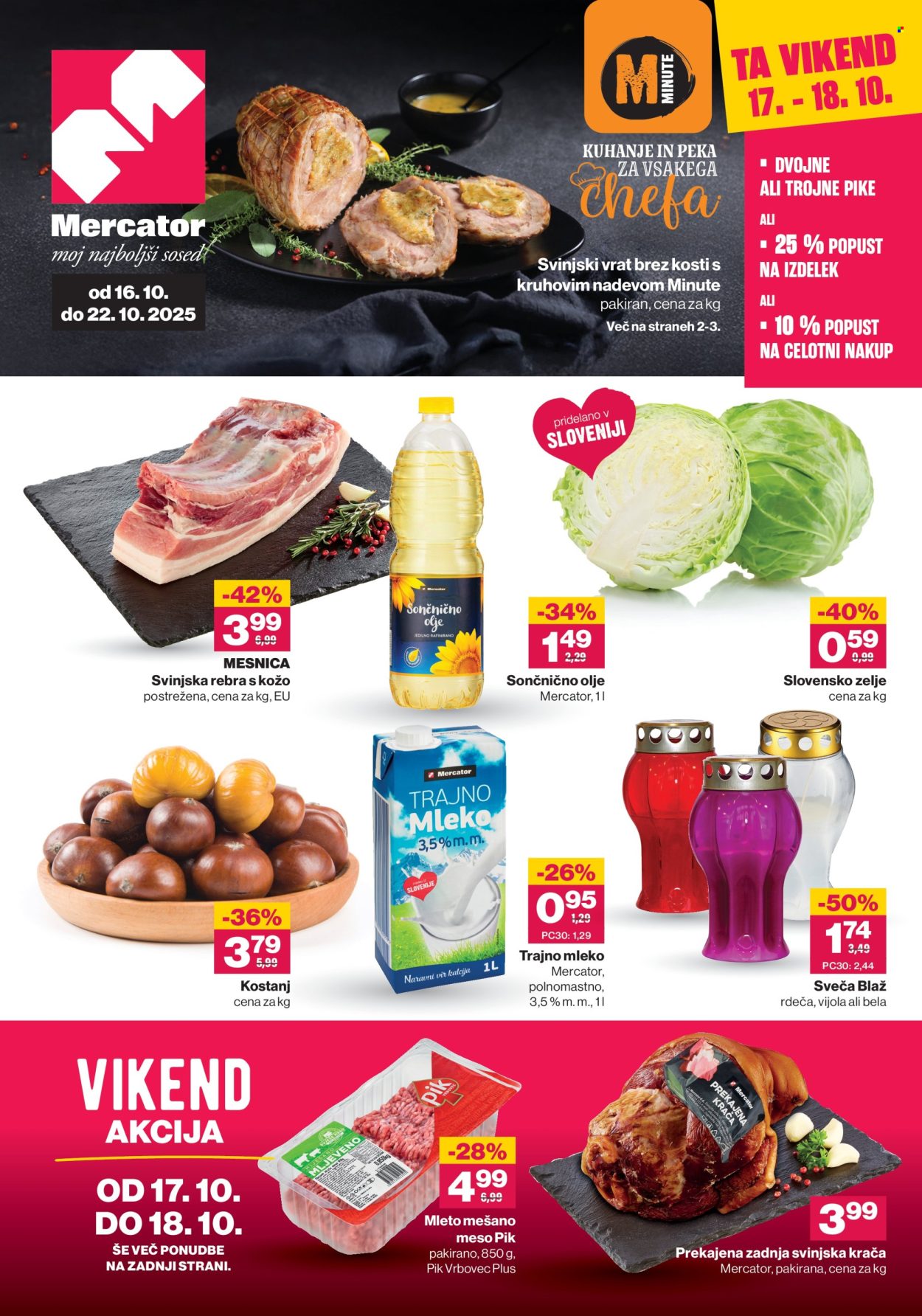 Mercator katalog - 16.10.2025 - 22.10.2025. Stran 1