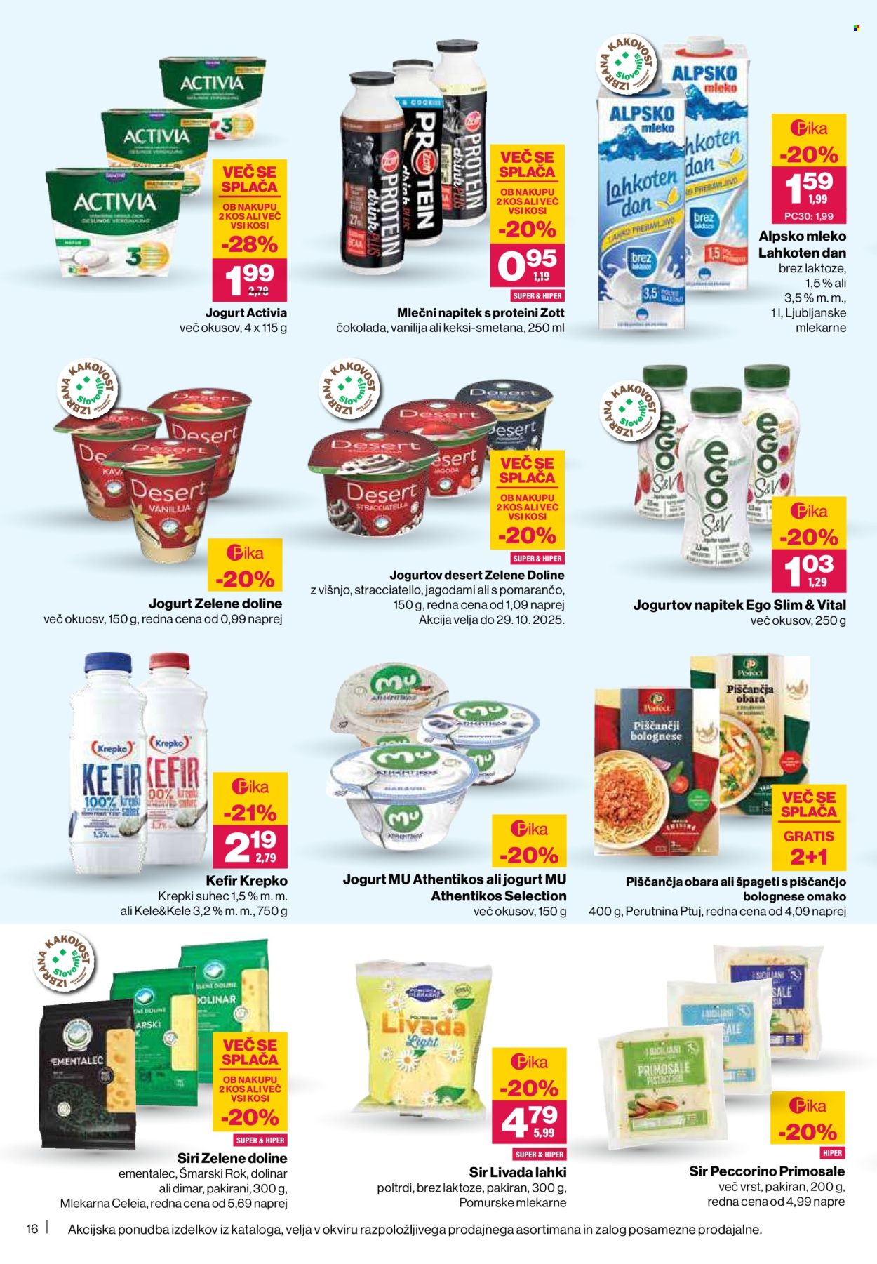 Mercator katalog - 16.10.2025 - 22.10.2025. Stran 16