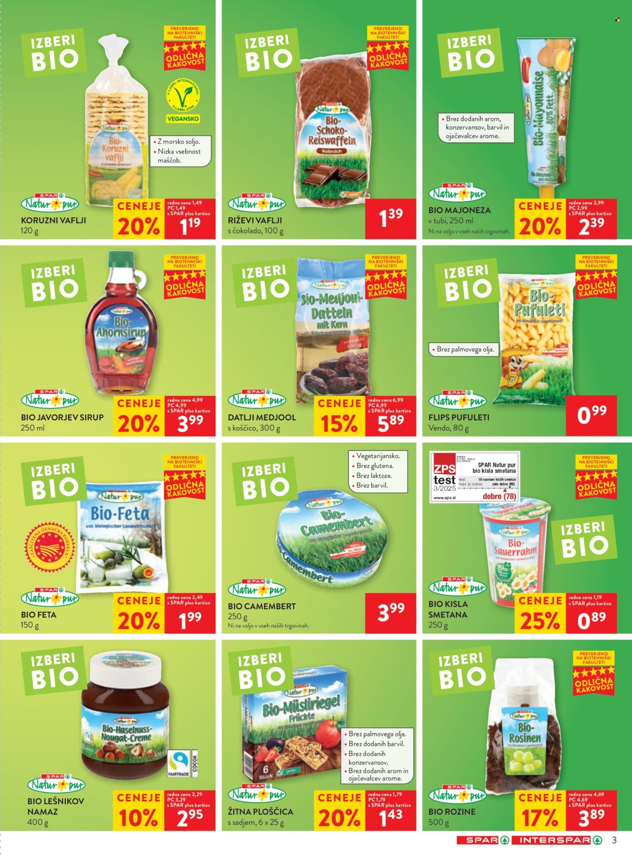 SPAR katalog - 22.10.2025 - 4.11.2025. Stran 3
