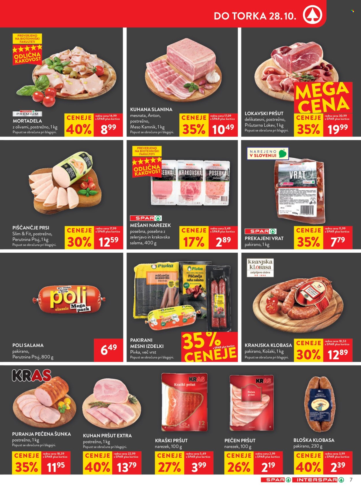 SPAR katalog - 22.10.2025 - 4.11.2025. Stran 9