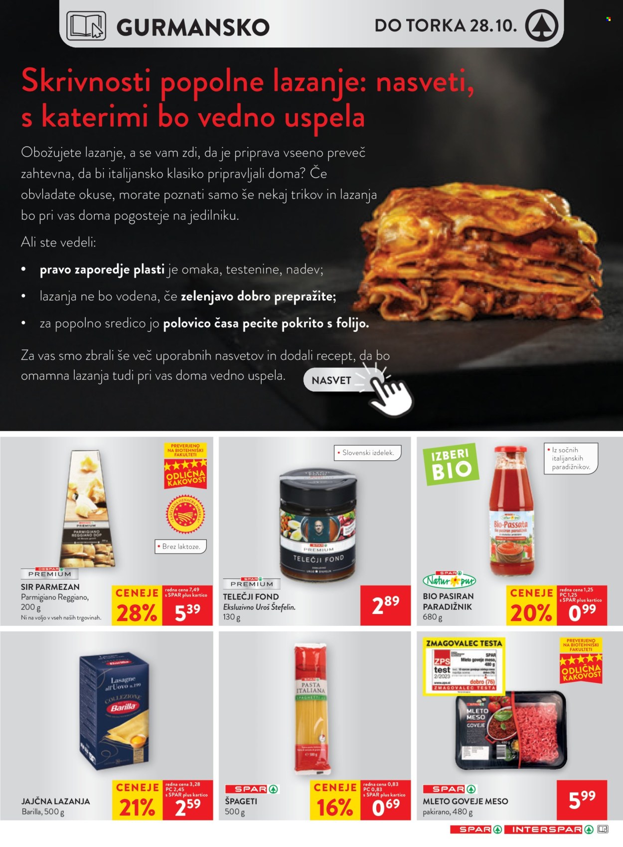 SPAR katalog - 22.10.2025 - 4.11.2025. Stran 18