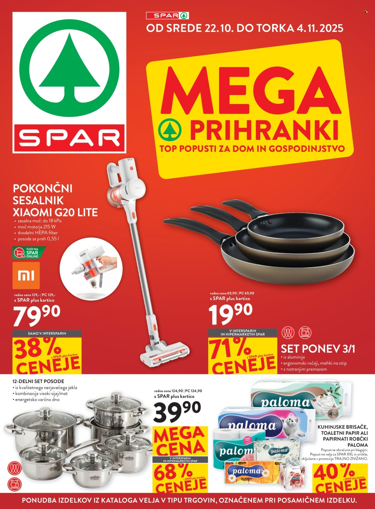 SPAR katalog - 22.10.2025 - 4.11.2025. Stran 1
