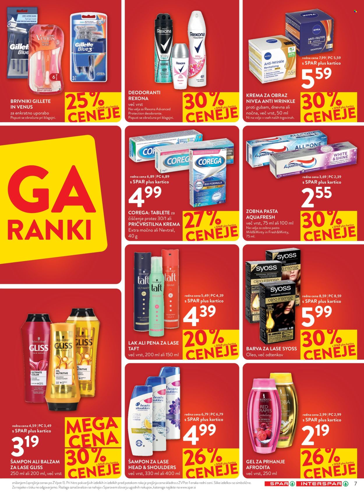 SPAR katalog - 22.10.2025 - 4.11.2025. Stran 7