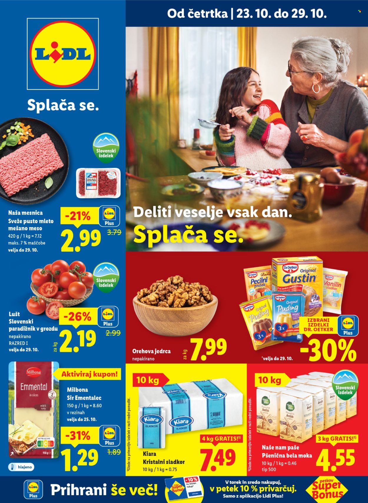 Lidl katalog - 23.10.2025 - 29.10.2025. Stran 1