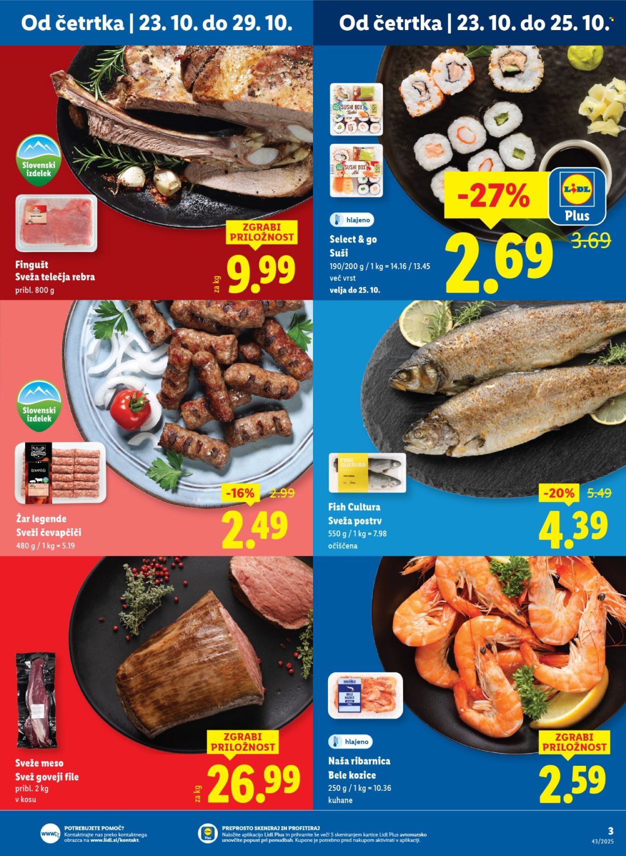 Lidl katalog - 23.10.2025 - 29.10.2025. Stran 3