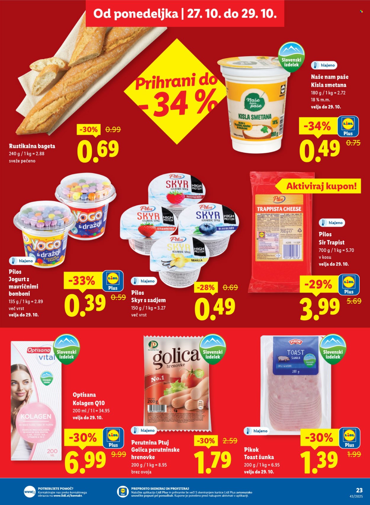 Lidl katalog - 23.10.2025 - 29.10.2025. Stran 43