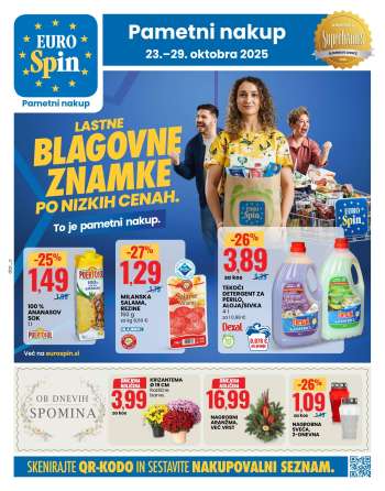 EuroSpin katalog - 23.10.2025 - 29.10.2025.