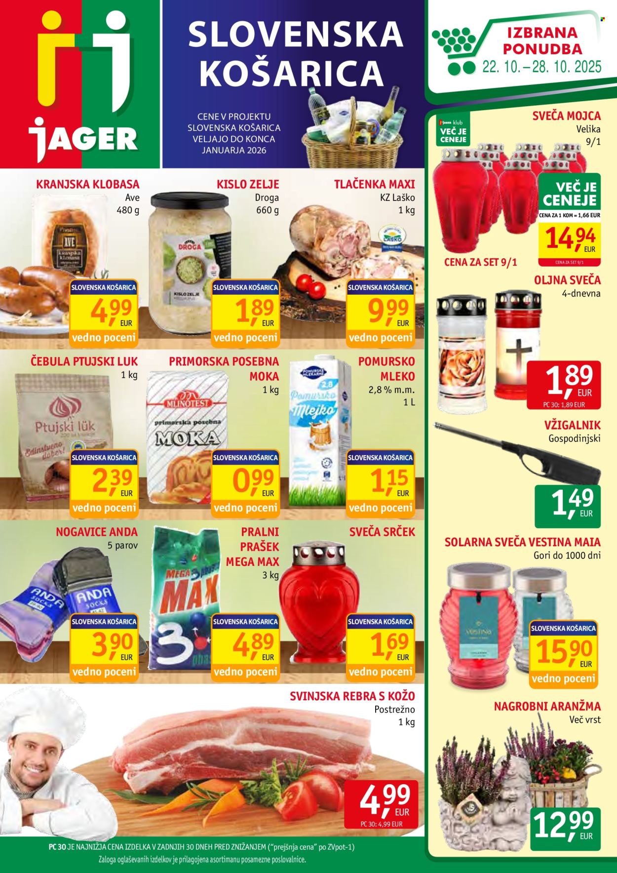 JAGER katalog - 22.10.2025 - 28.10.2025. Stran 1
