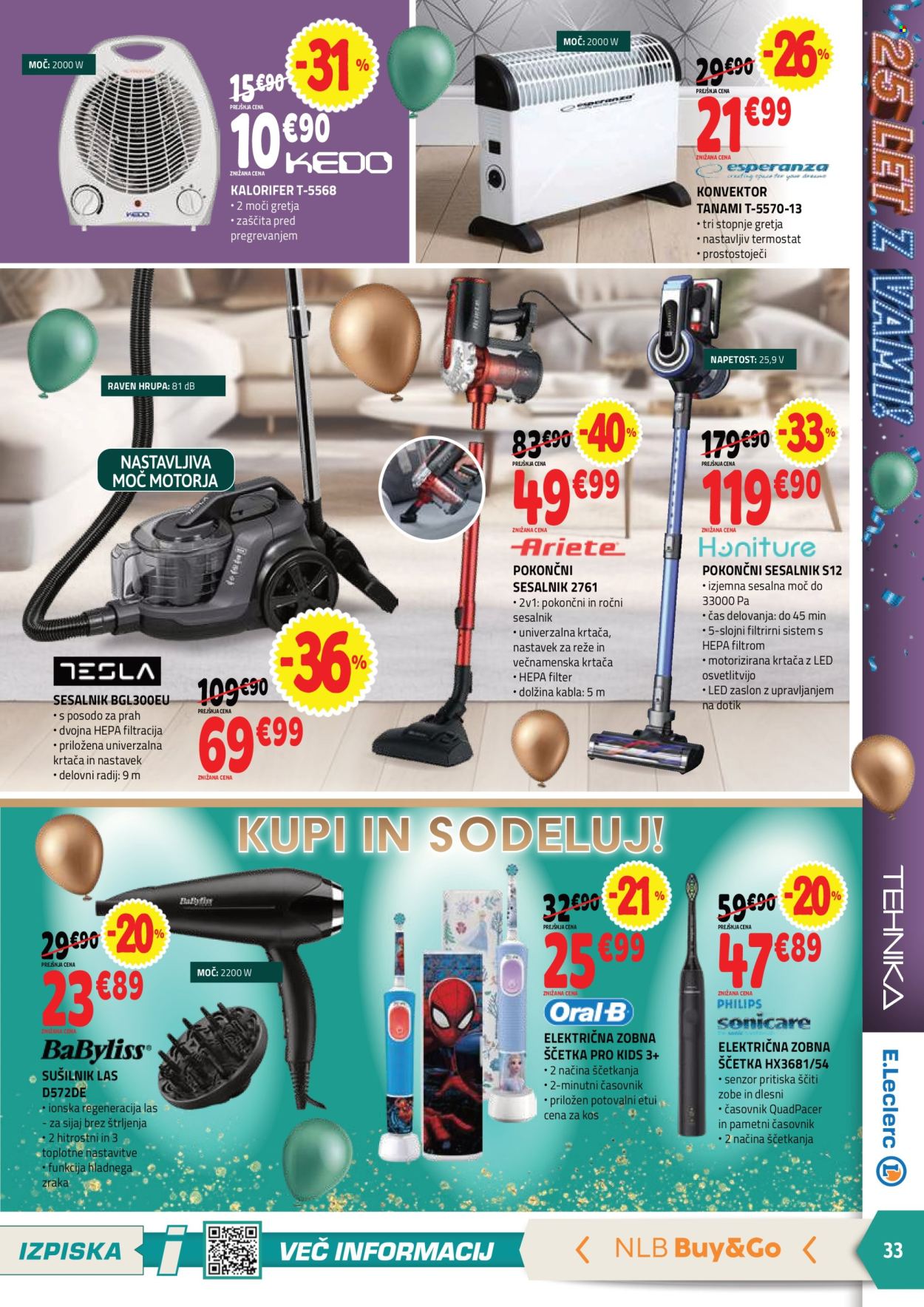 E.Leclerc katalog - 22.10.2025 - 30.10.2025. Stran 5