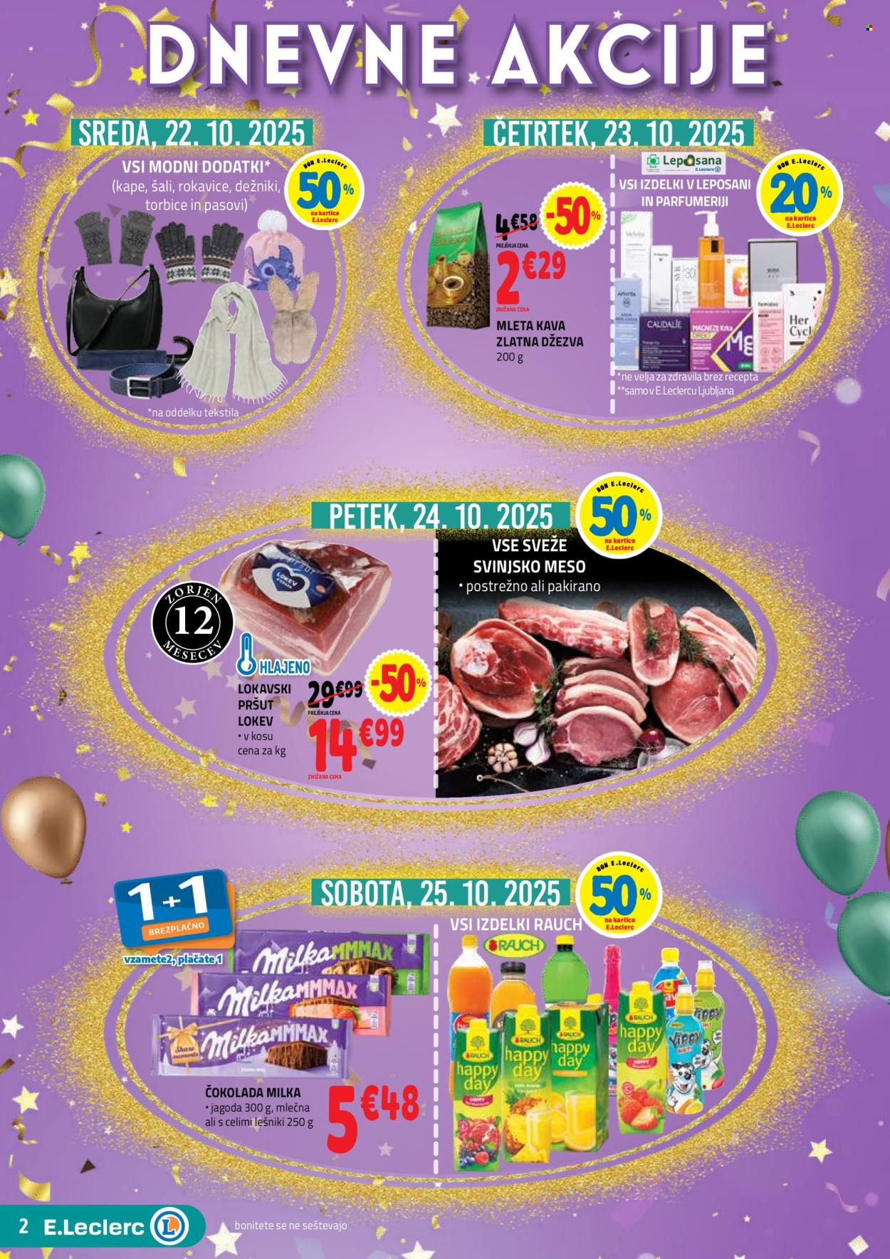 E.Leclerc katalog - 22.10.2025 - 30.10.2025. Stran 2