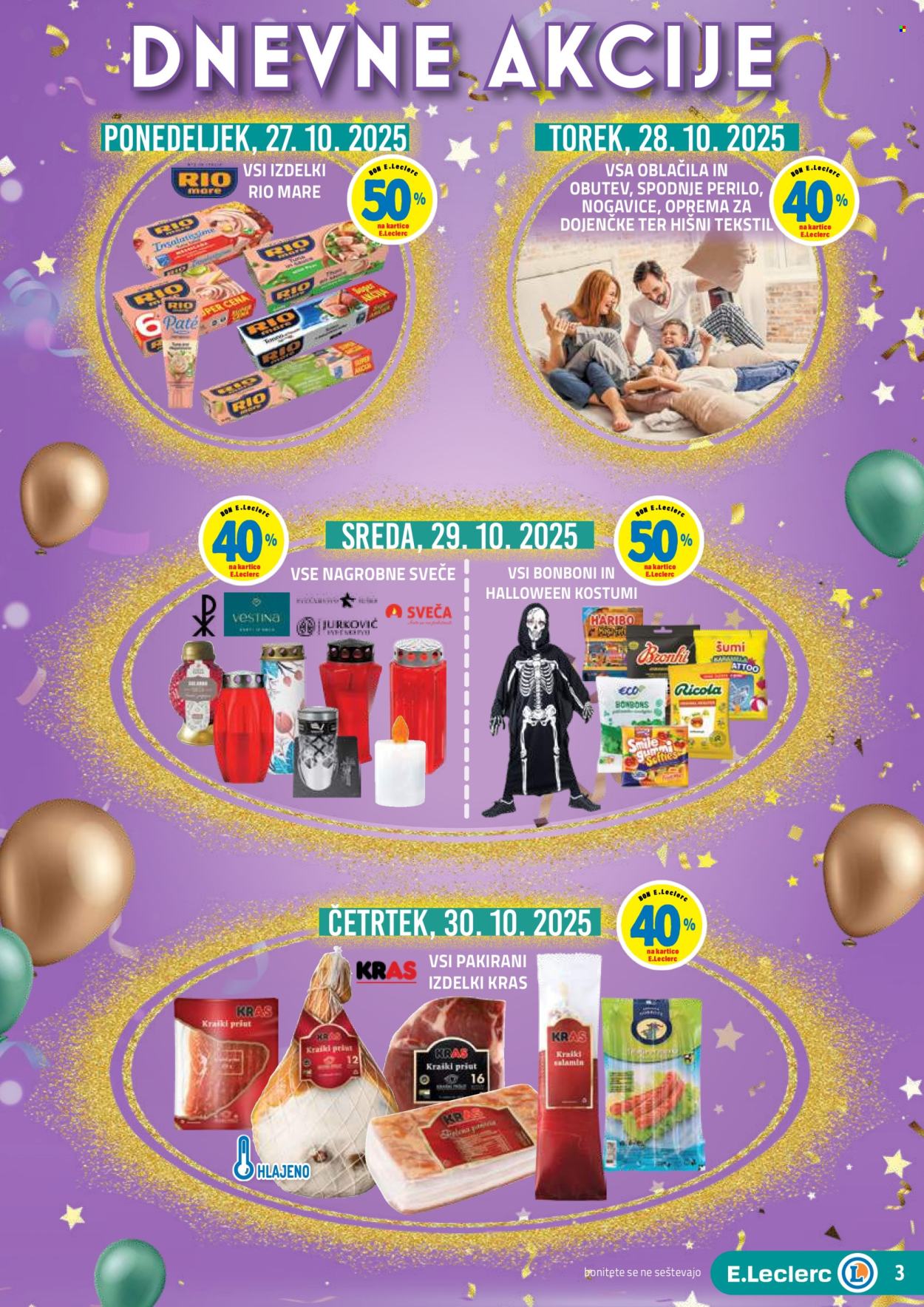 E.Leclerc katalog - 22.10.2025 - 30.10.2025. Stran 3