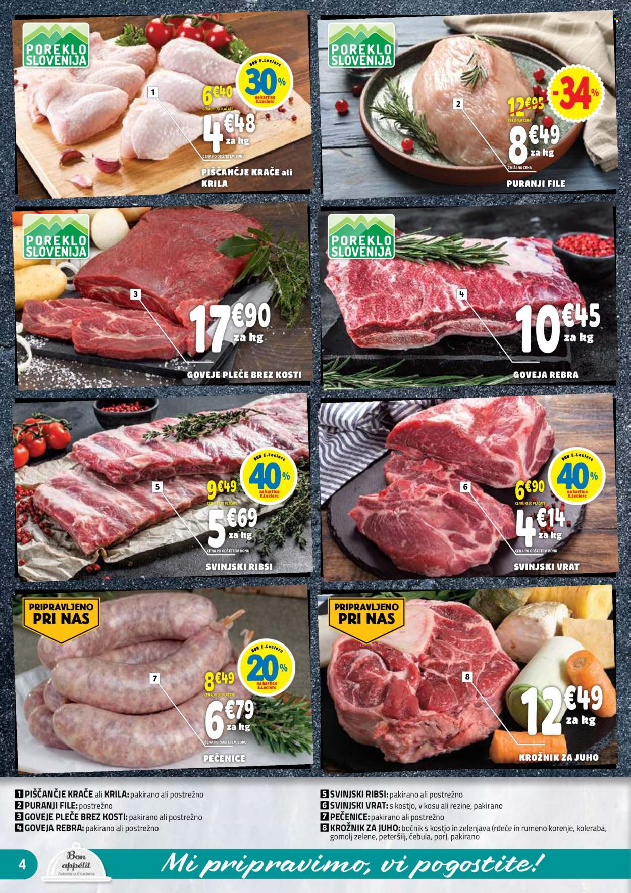 E.Leclerc katalog - 22.10.2025 - 30.10.2025. Stran 4
