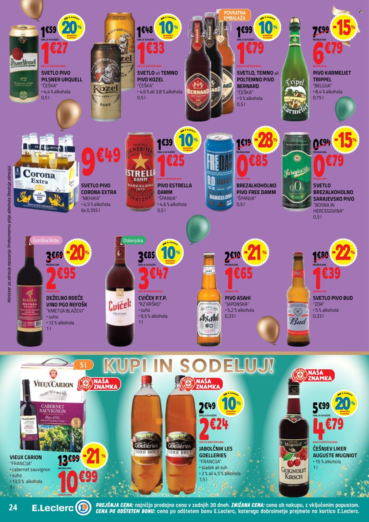 E.Leclerc katalog - 22.10.2025 - 30.10.2025. Stran 24
