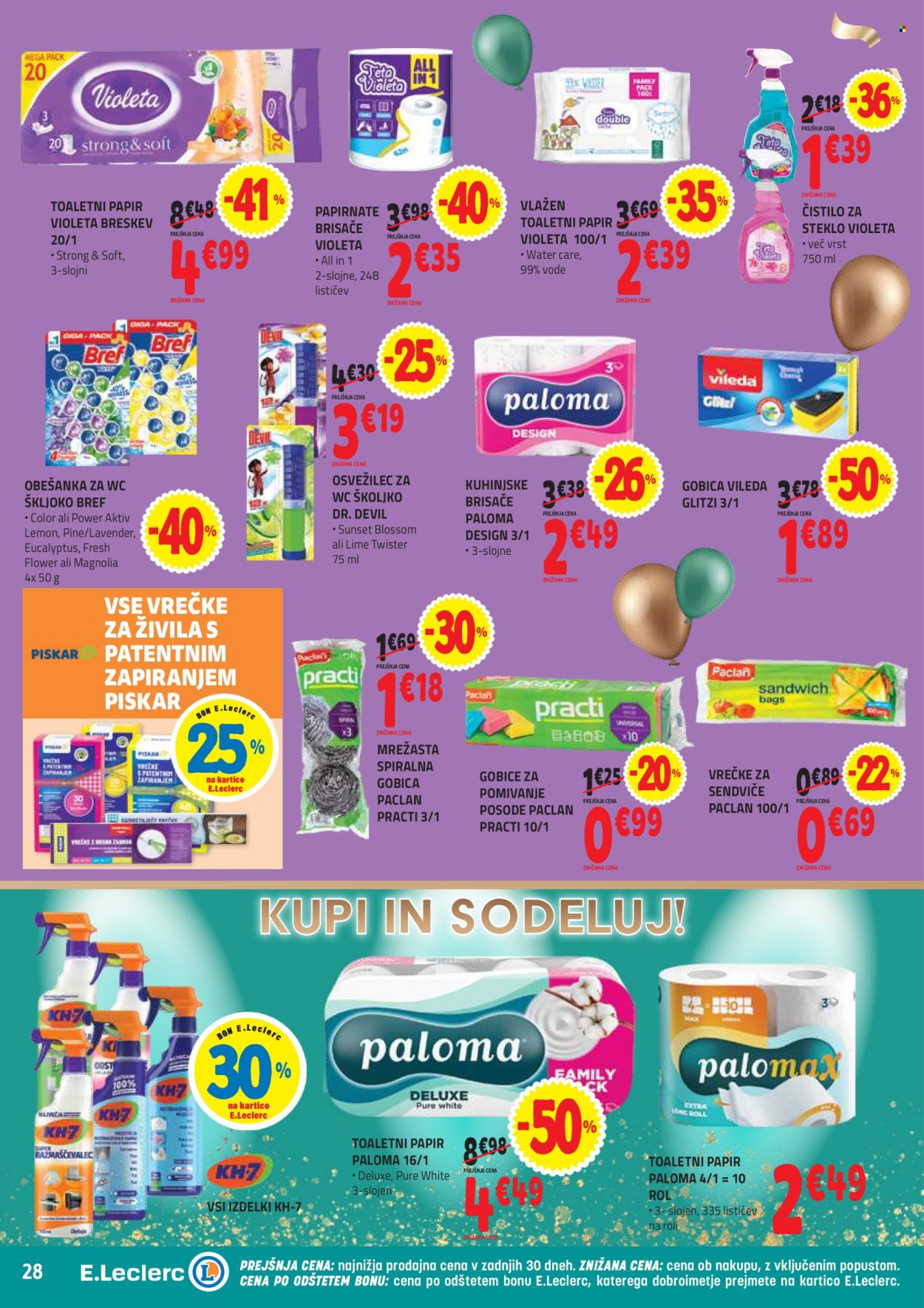 E.Leclerc katalog - 22.10.2025 - 30.10.2025. Stran 28