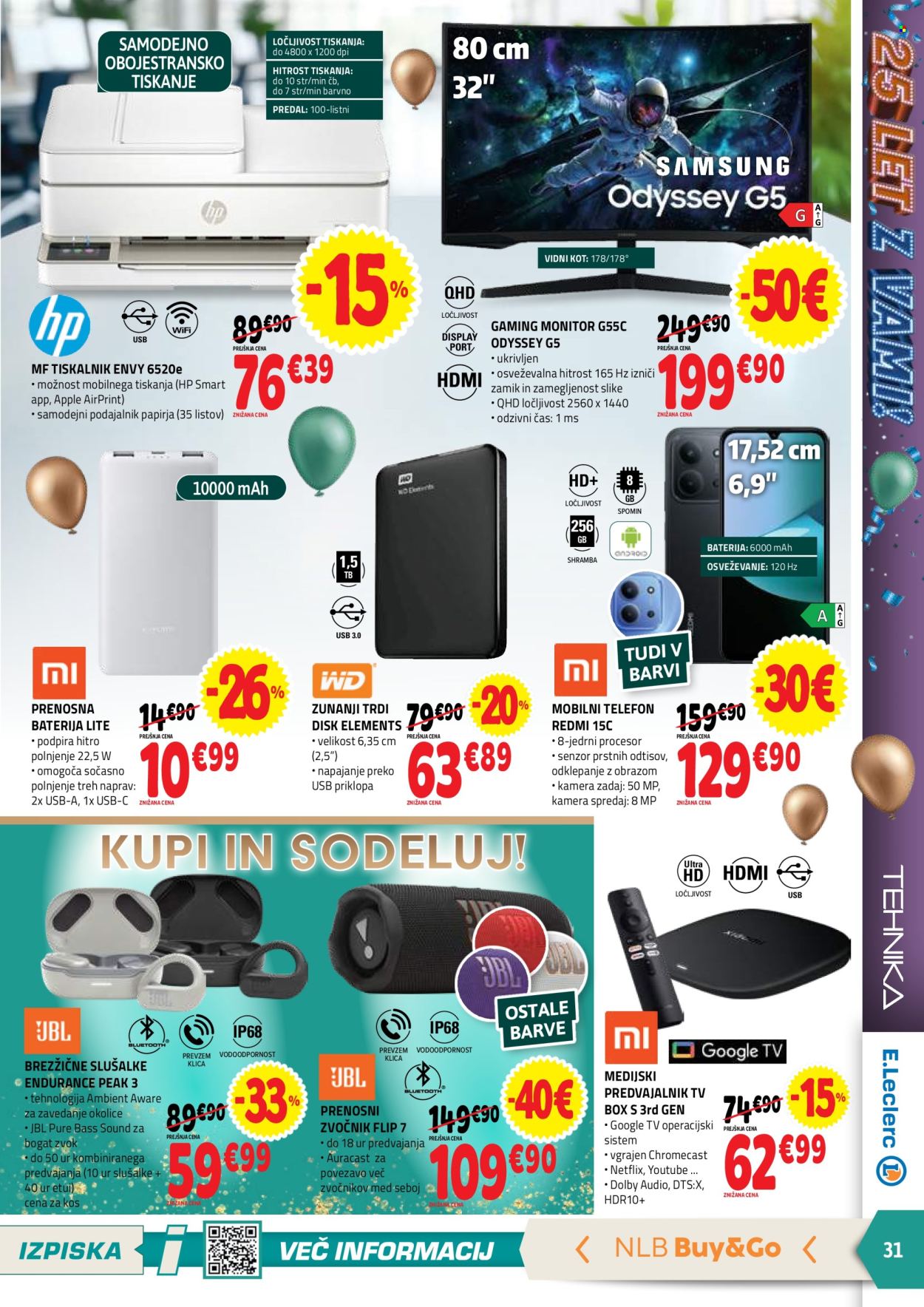 E.Leclerc katalog - 22.10.2025 - 30.10.2025. Stran 31