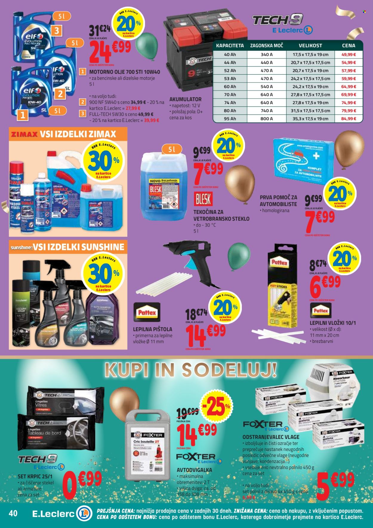 E.Leclerc katalog - 22.10.2025 - 30.10.2025. Stran 40