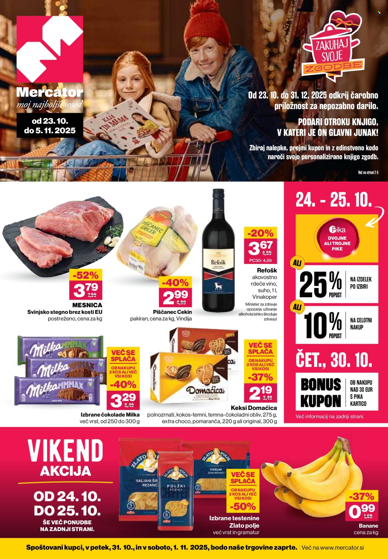 Mercator katalog - 23.10.2025 - 5.11.2025. Stran 1