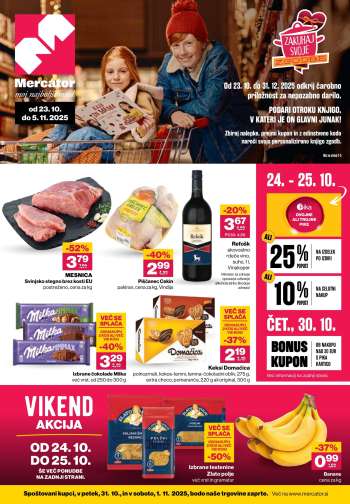 Mercator katalog - 23.10.2025 - 5.11.2025.