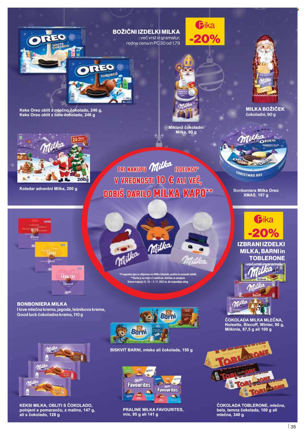 Mercator katalog - 23.10.2025 - 5.11.2025. Stran 35