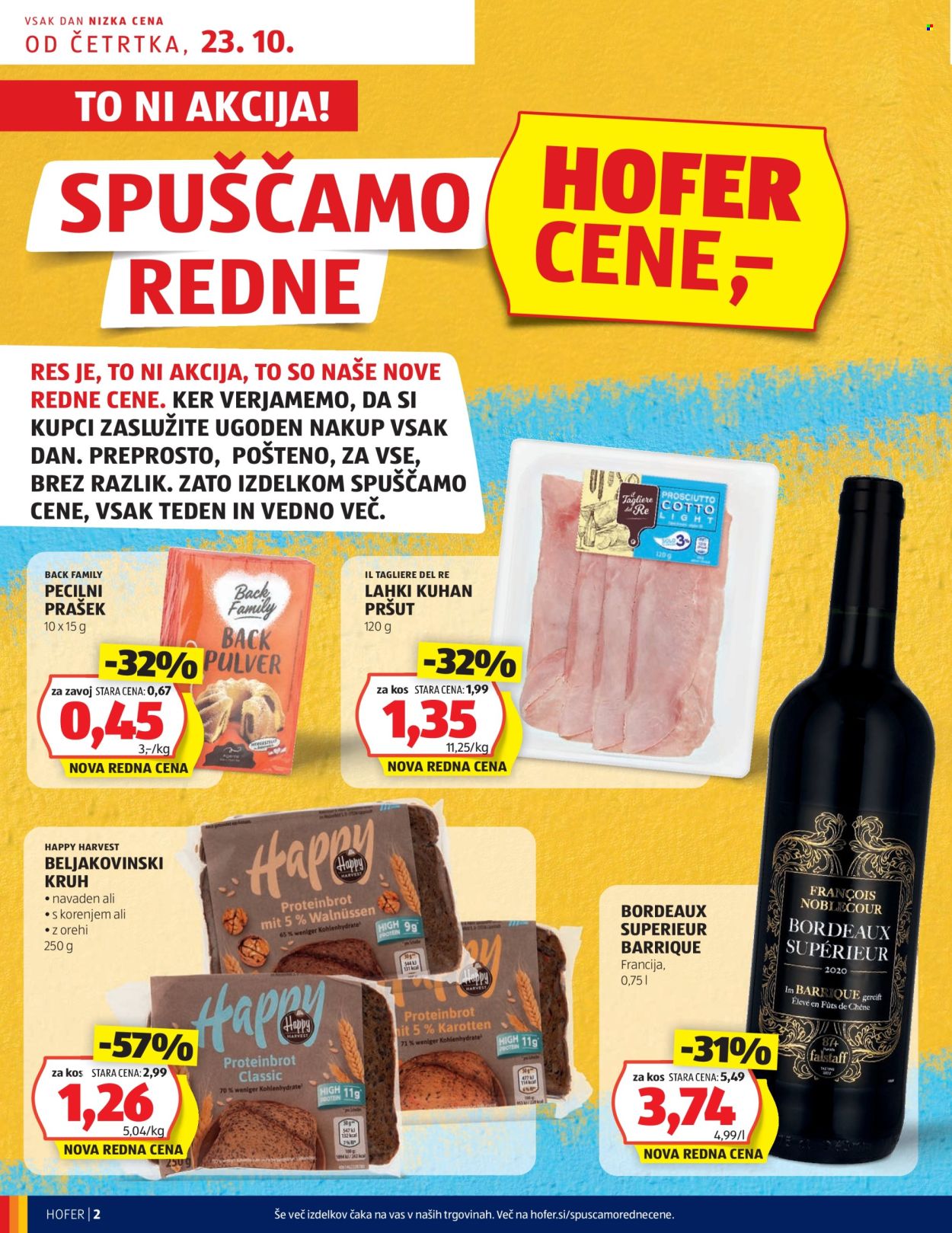 Hofer katalog - 23.10.2025 - 31.10.2025. Stran 2