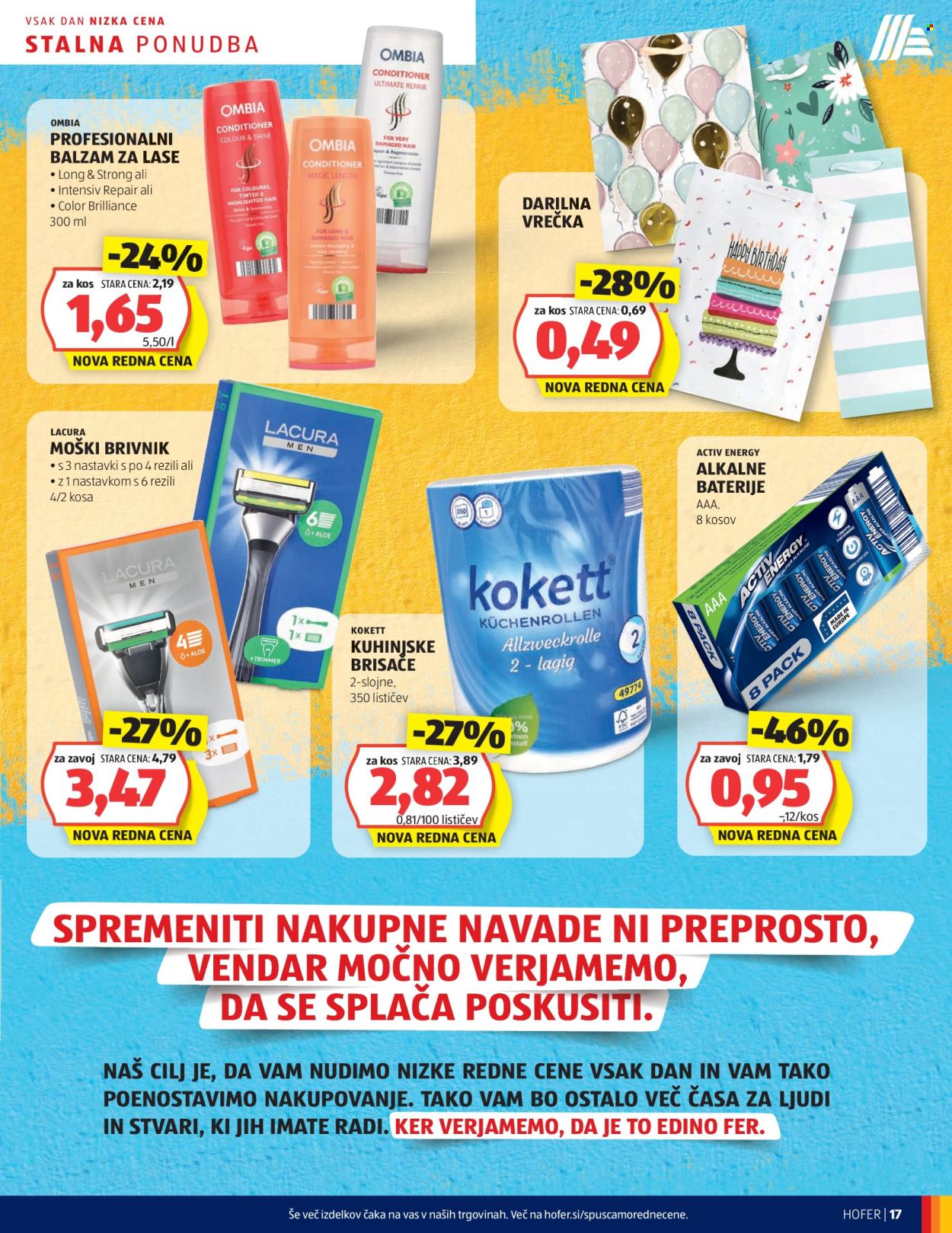 Hofer katalog - 23.10.2025 - 31.10.2025. Stran 17