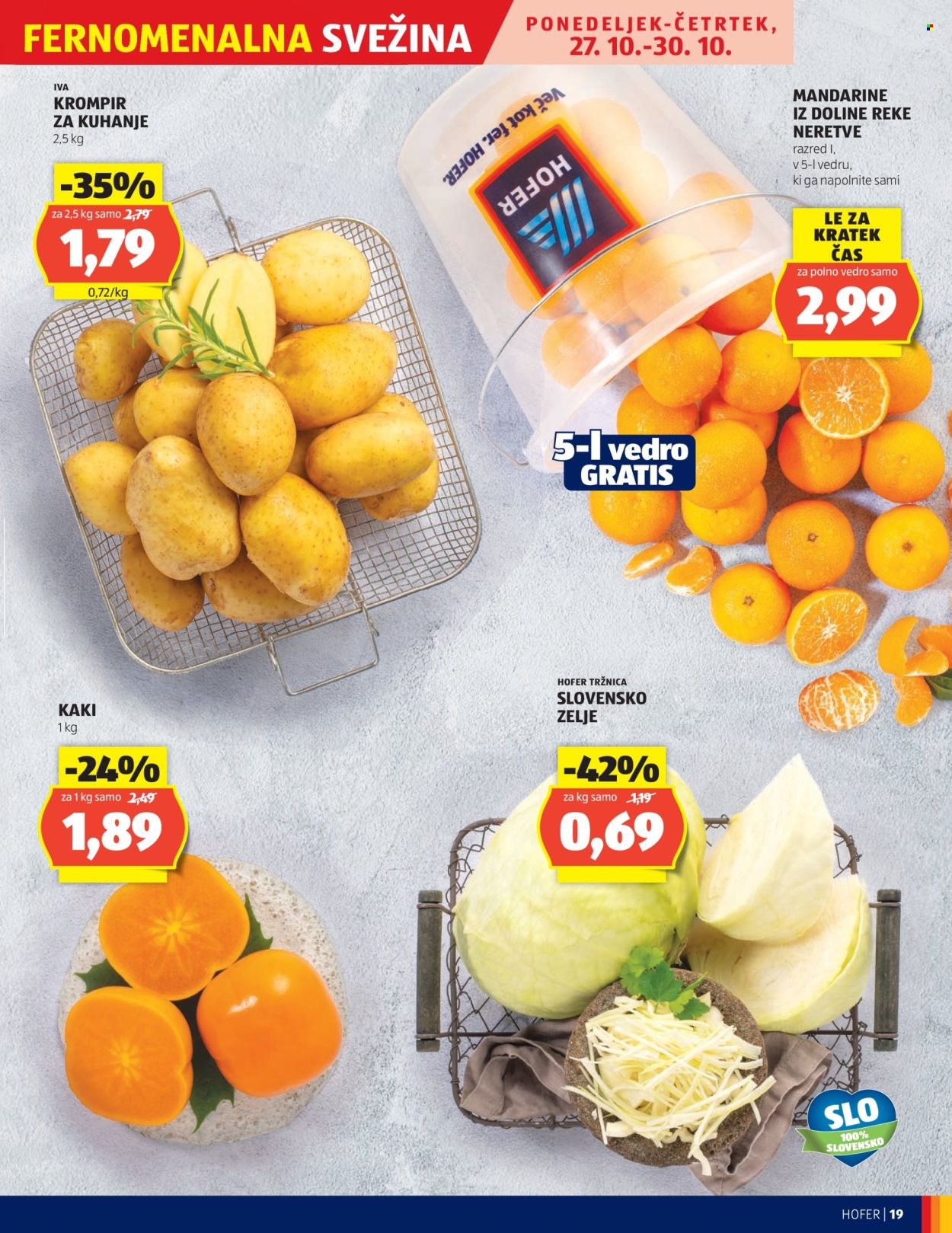 Hofer katalog - 23.10.2025 - 31.10.2025. Stran 19