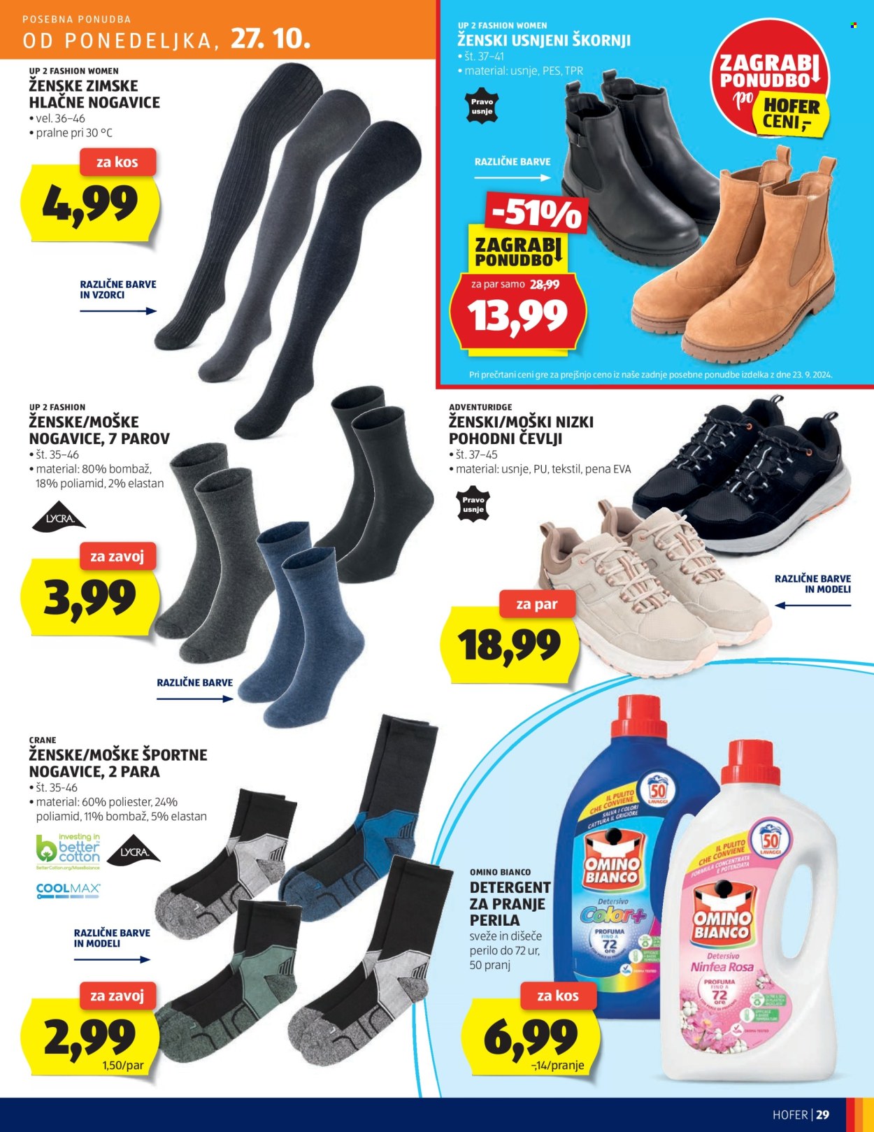 Hofer katalog - 23.10.2025 - 31.10.2025. Stran 29