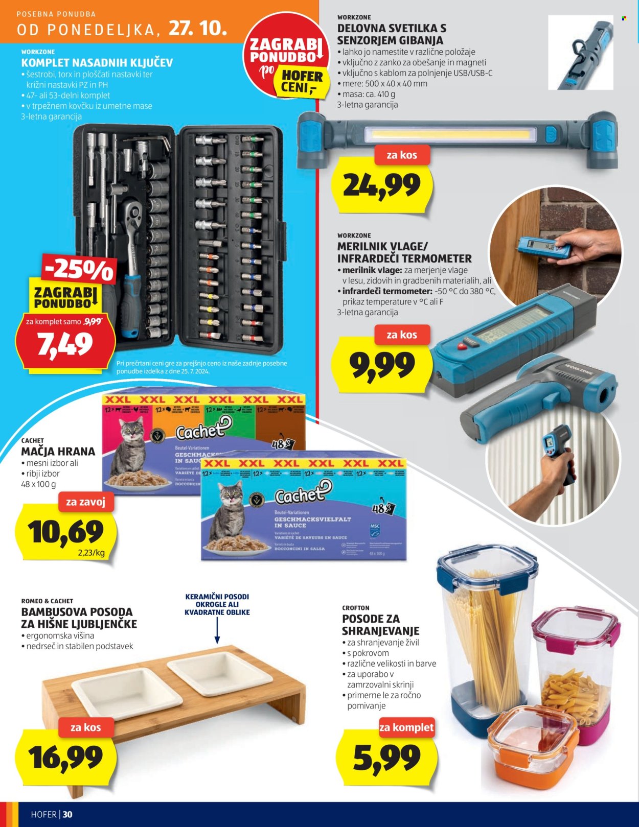 Hofer katalog - 23.10.2025 - 31.10.2025. Stran 30