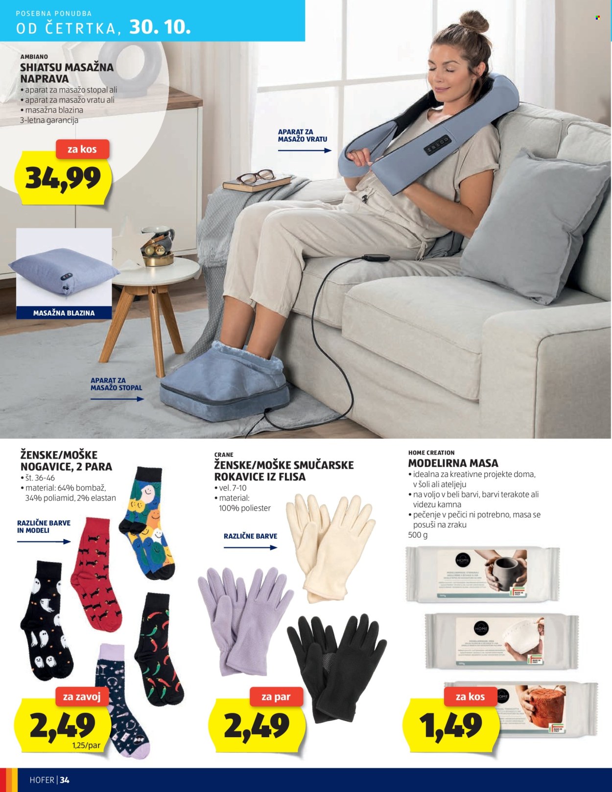 Hofer katalog - 23.10.2025 - 31.10.2025. Stran 34