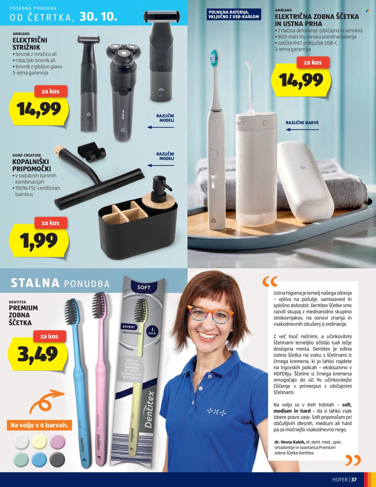 Hofer katalog - 23.10.2025 - 31.10.2025. Stran 37