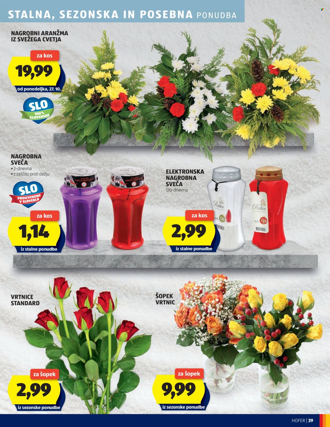 Hofer katalog - 23.10.2025 - 31.10.2025. Stran 39