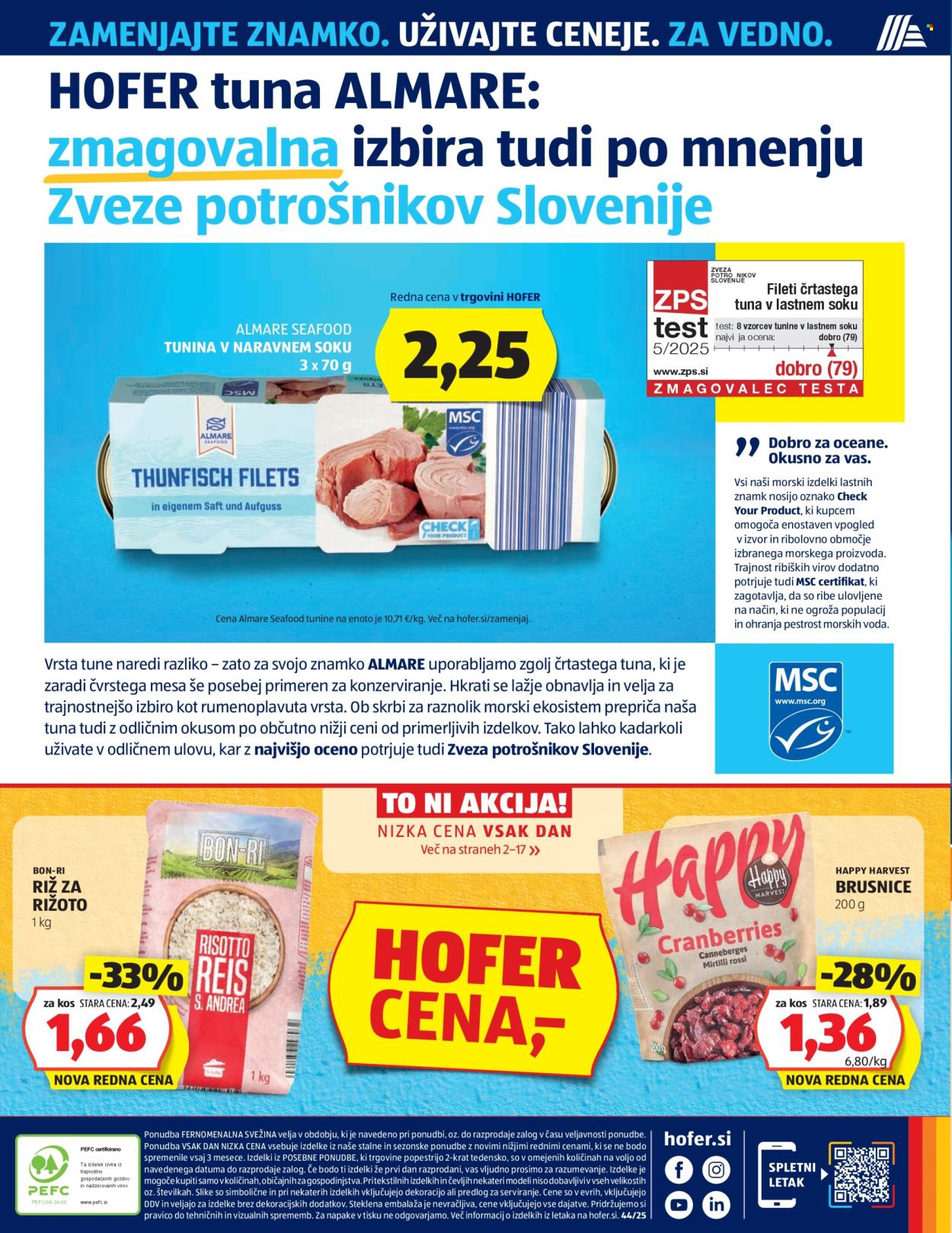 Hofer katalog - 23.10.2025 - 31.10.2025. Stran 40