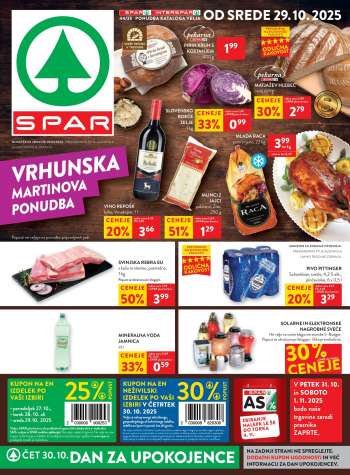 SPAR katalog - 29.10.2025 - 11.11.2025.