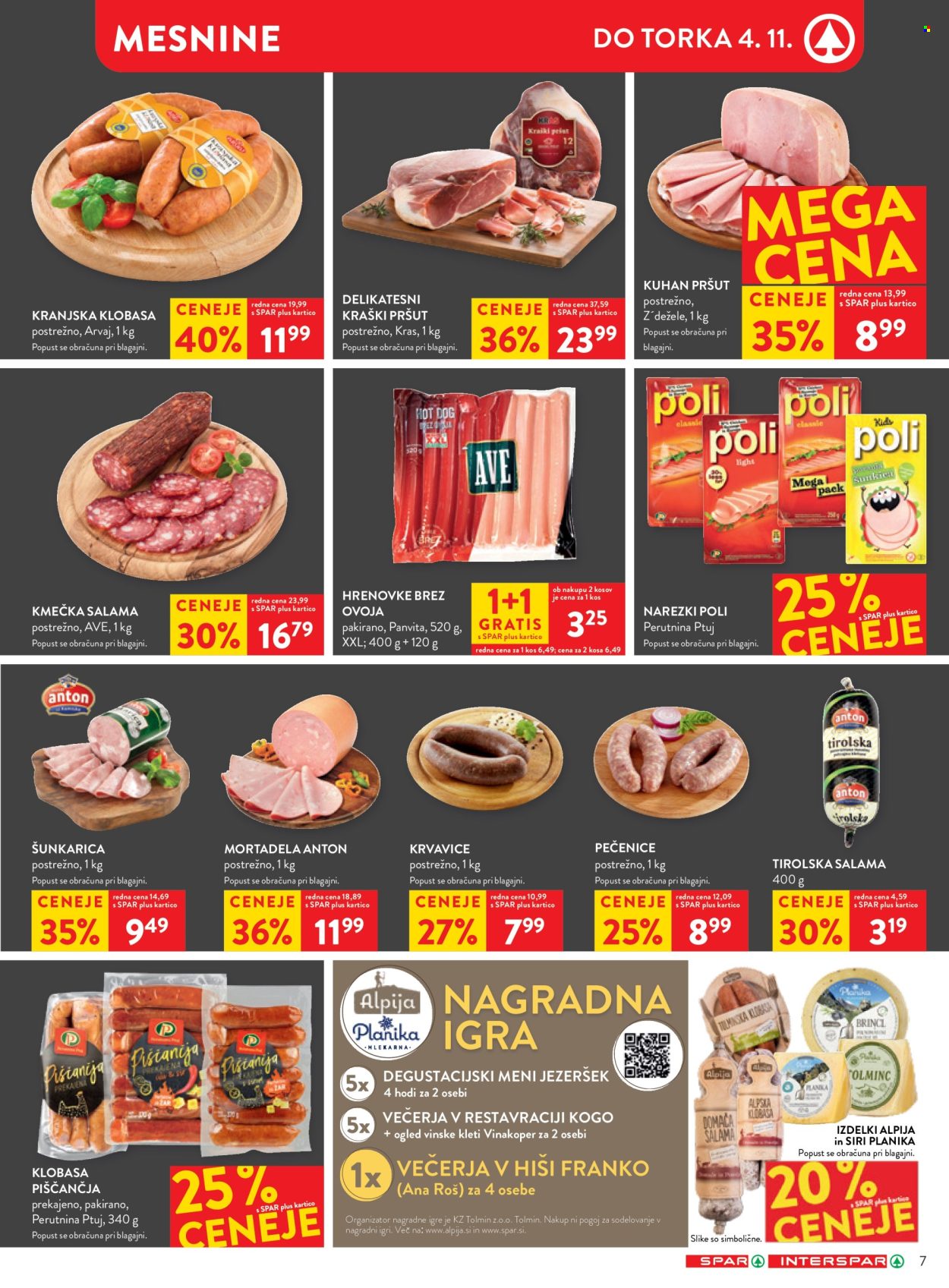 SPAR katalog - 29.10.2025 - 11.11.2025. Stran 11