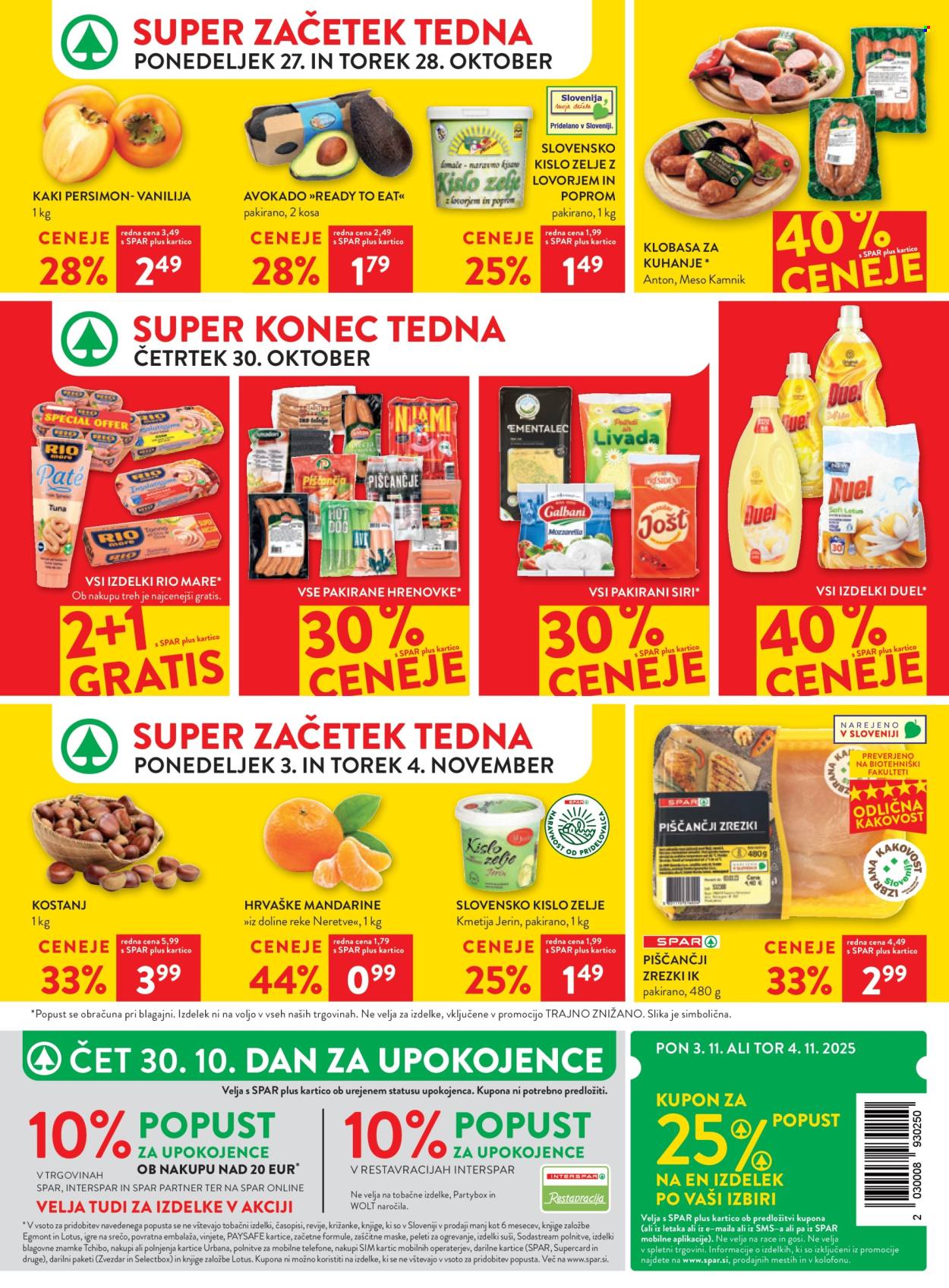 SPAR katalog - 29.10.2025 - 11.11.2025. Stran 36